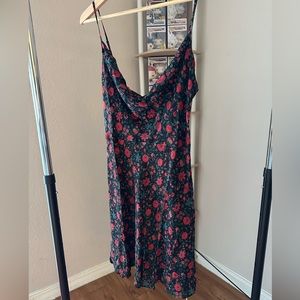 The Montague in Black Batik Floral